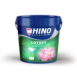 Sơn nội thất cao cấp Hino Lotusy bề mặt mờ - Lon 5 lít